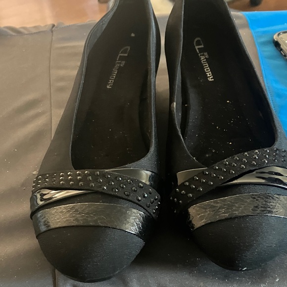 CL by Laundry Black Studded shoes 7.5 - Picture 1 of 5